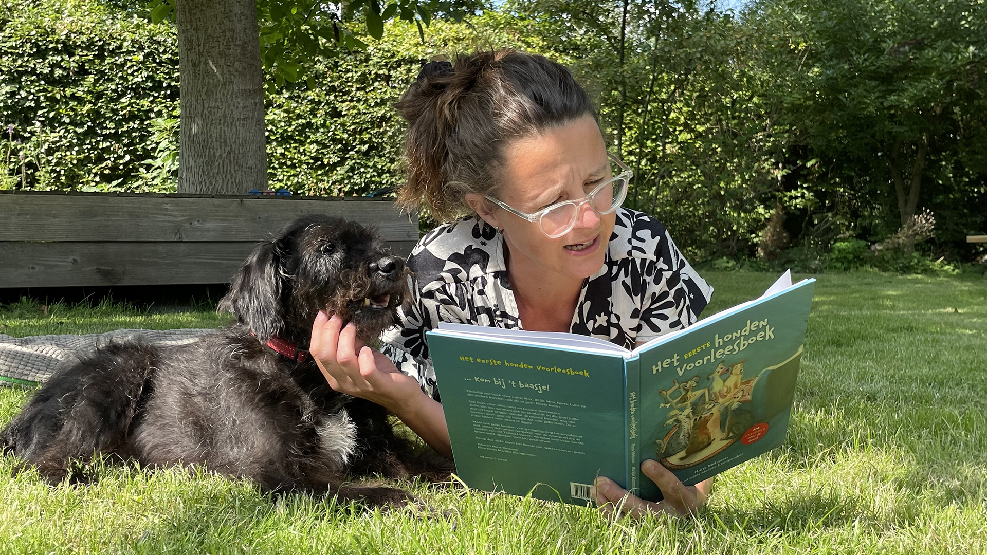 Voorlezen aan honden
